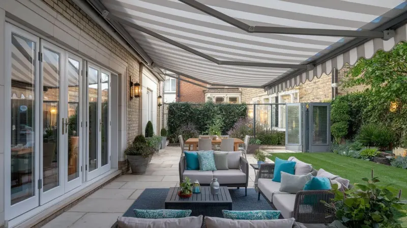 Smart Sustainable Awnings for Outdoor Living